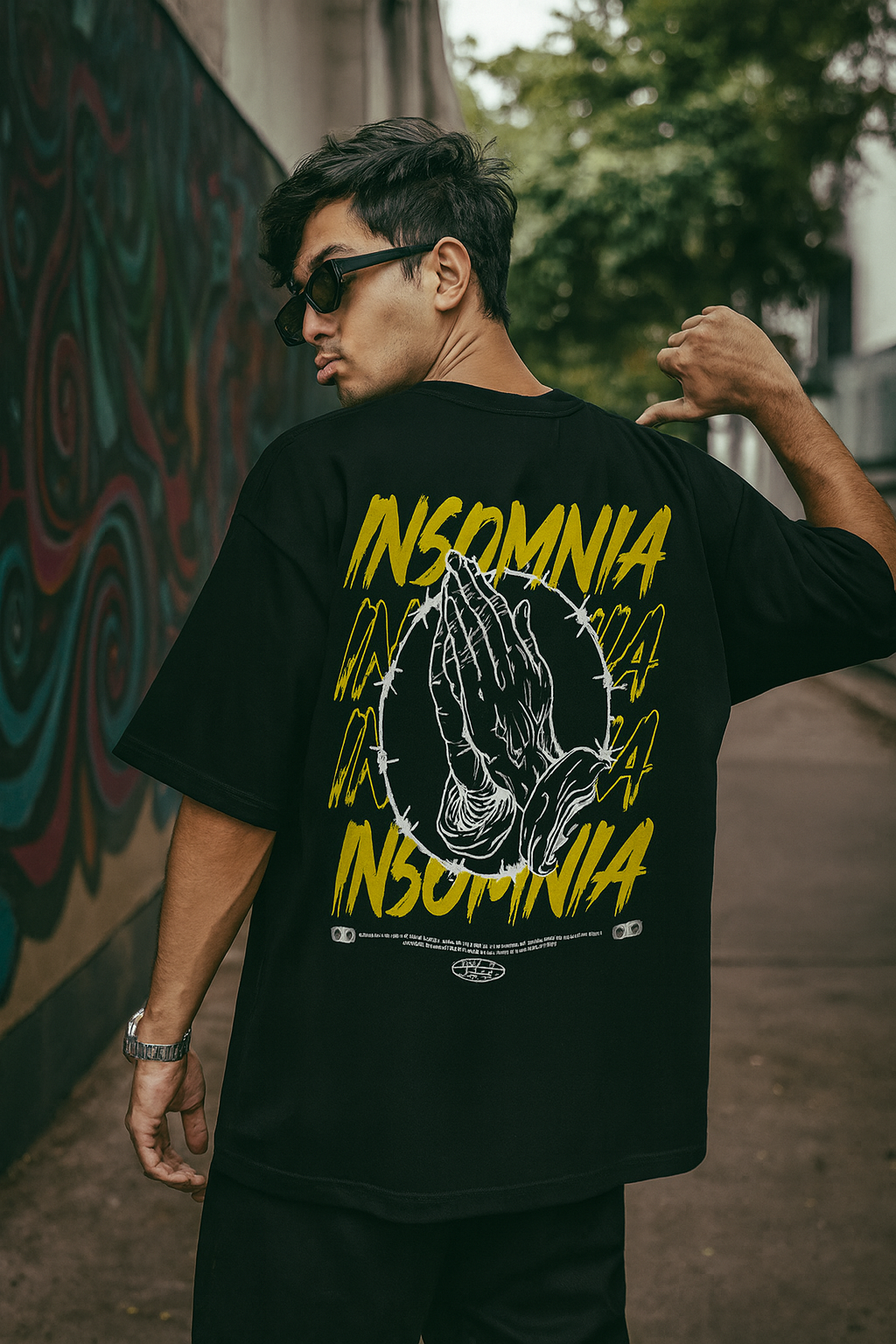 INSOMNIA Unisex Oversized T-Shirt