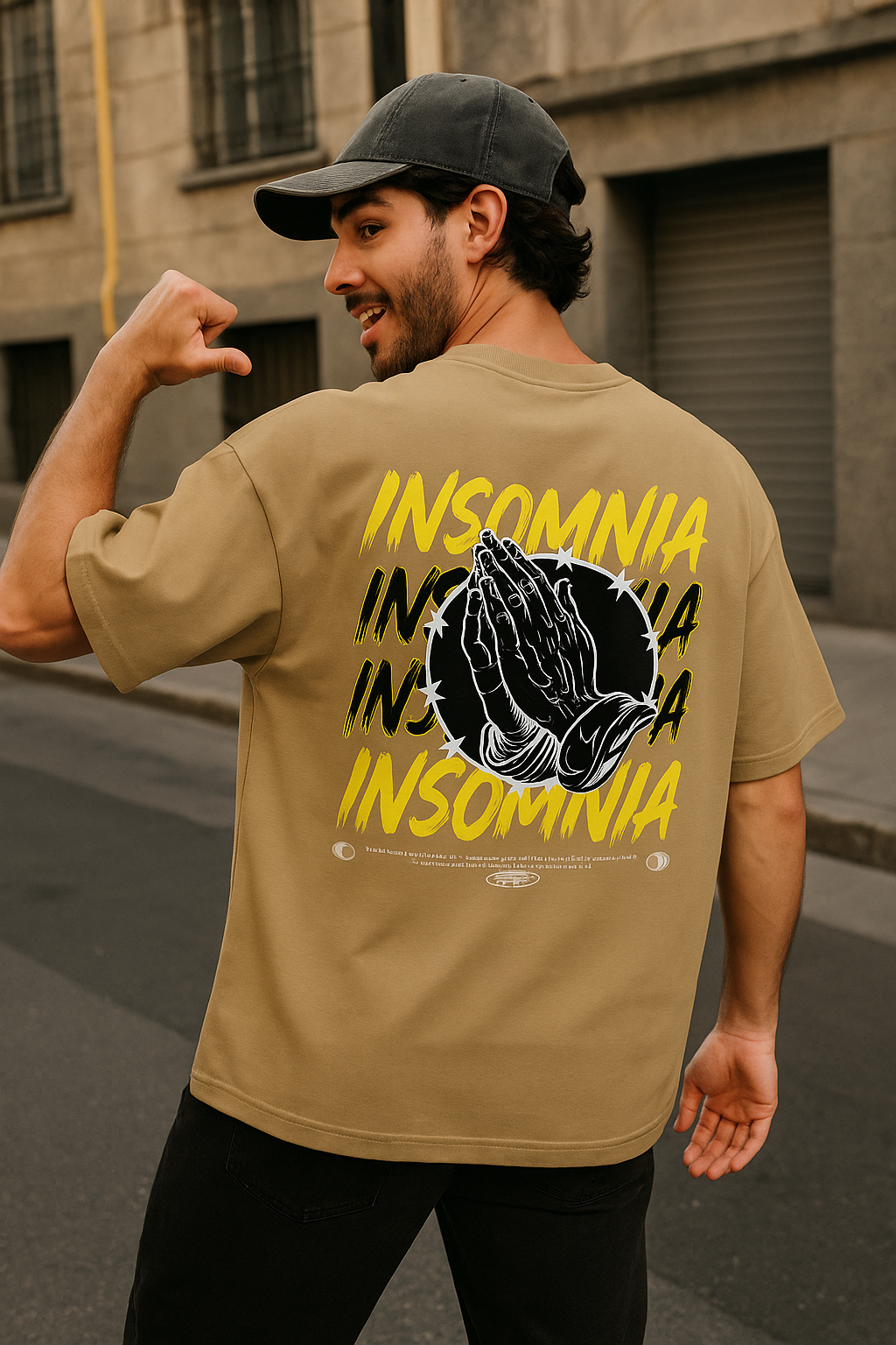 INSOMNIA Unisex Oversized T-Shirt