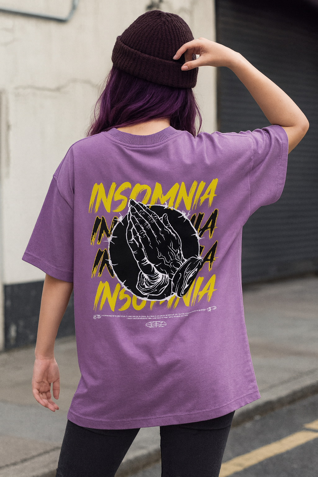 INSOMNIA Unisex Oversized T-Shirt