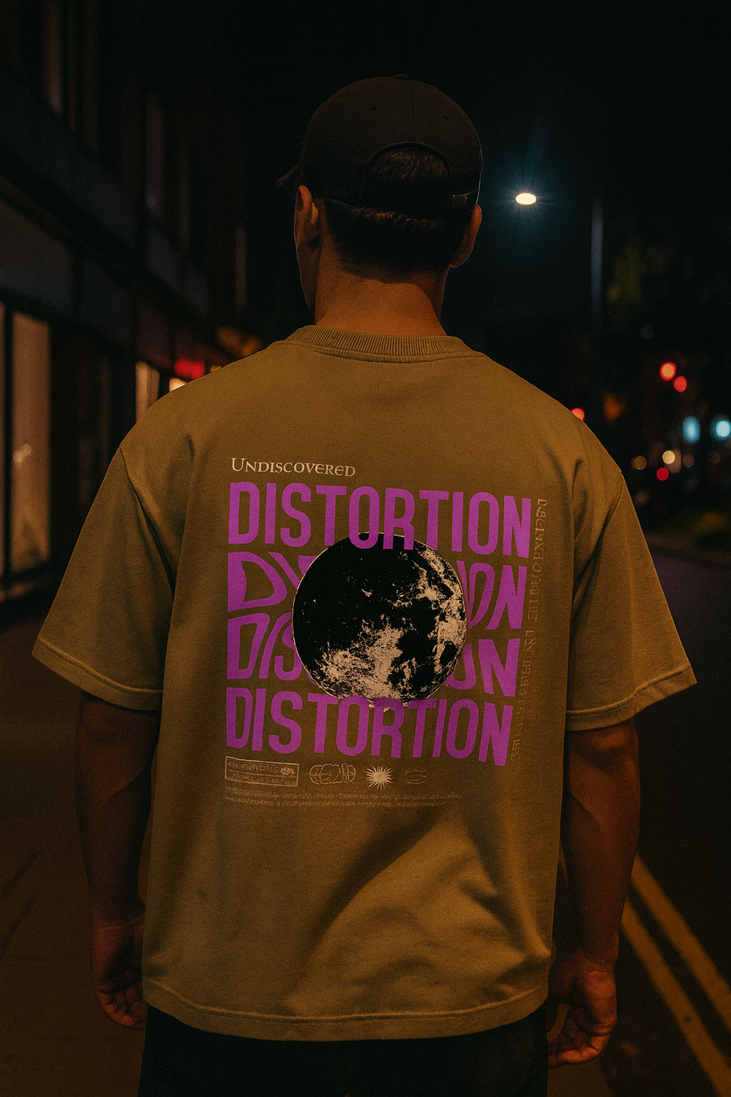DISTORTION Unisex Oversized T-Shirt