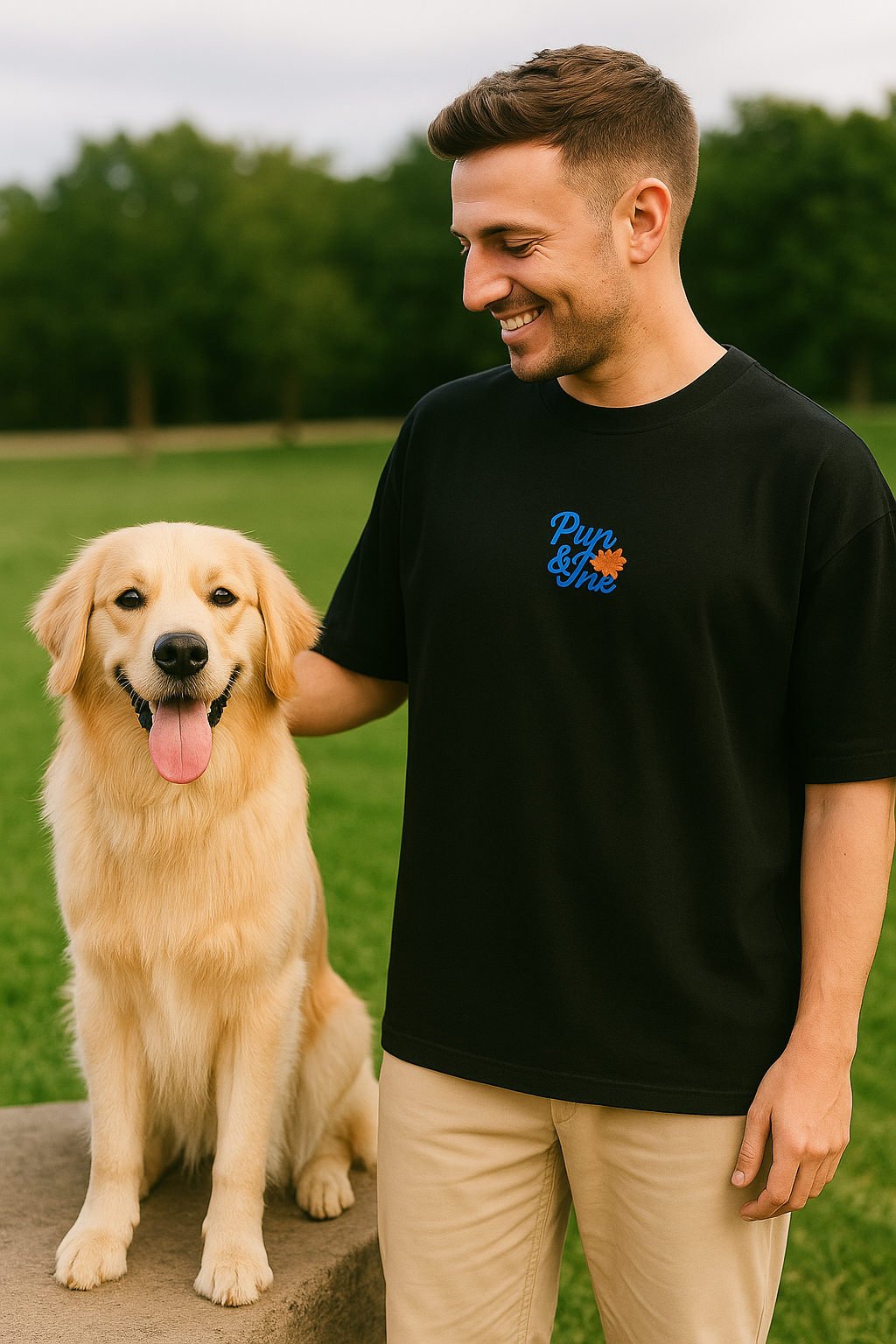 DOG HALLOWEEN Unisex Oversized T-Shirt