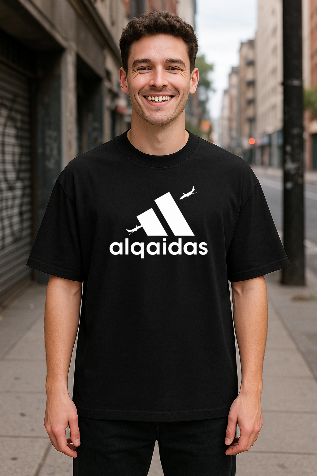 ALQAIDAS Unisex Oversized T-shirt