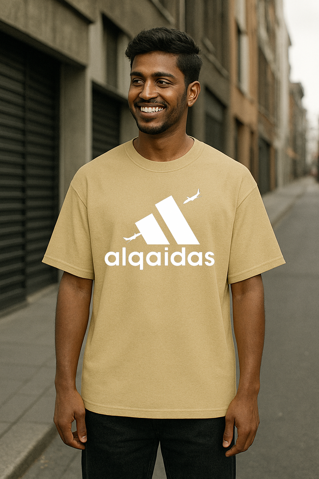 ALQAIDAS Unisex Oversized T-shirt