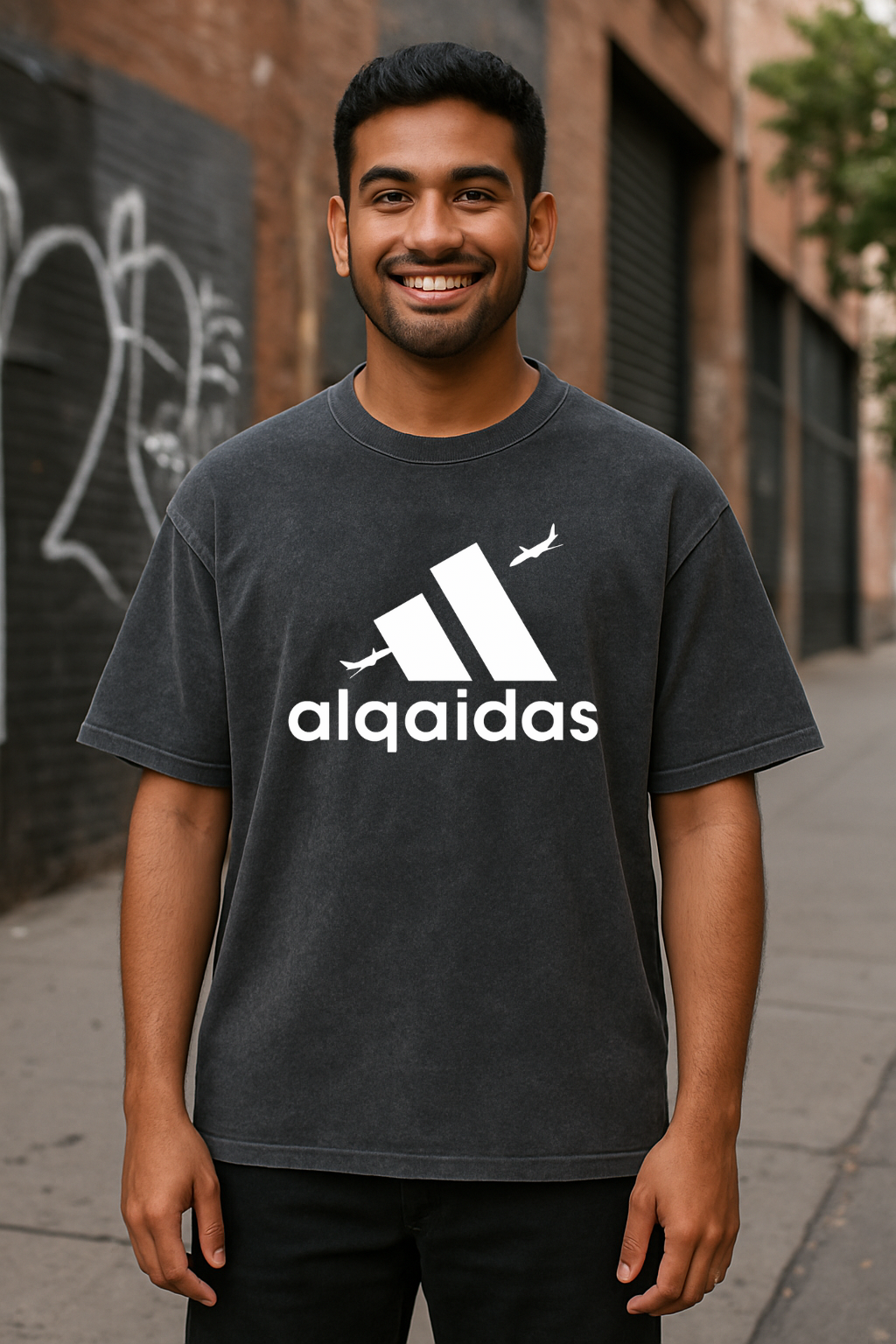 ALQAIDAS Unisex Oversized T-shirt