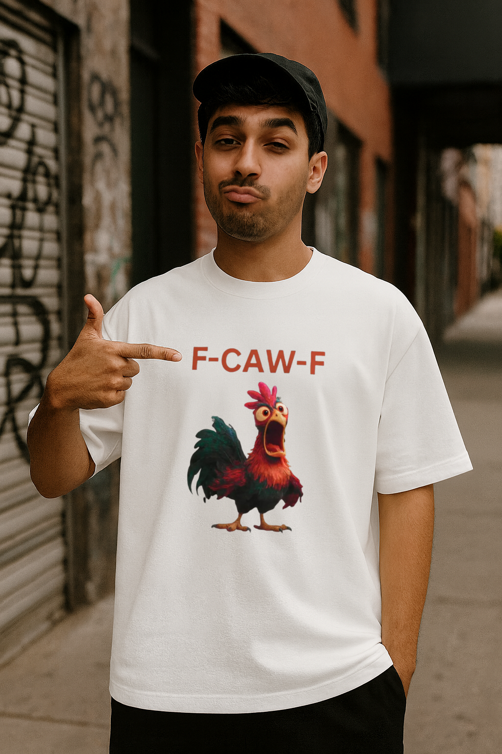 F-CAW-F Unisex Oversized T-Shirt